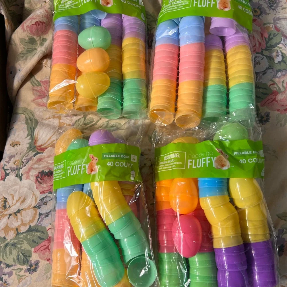 Colorful Plastic Easter Egg - 160 Count